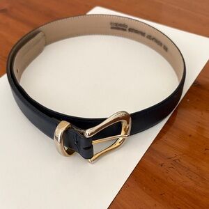 Capezio Tan Leather Strap